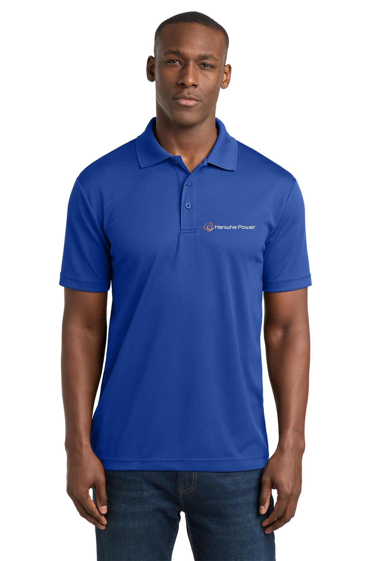 Hanwha Power- Sport-Tek® PosiCharge® RacerMesh® Polo - ST640 - Image 19