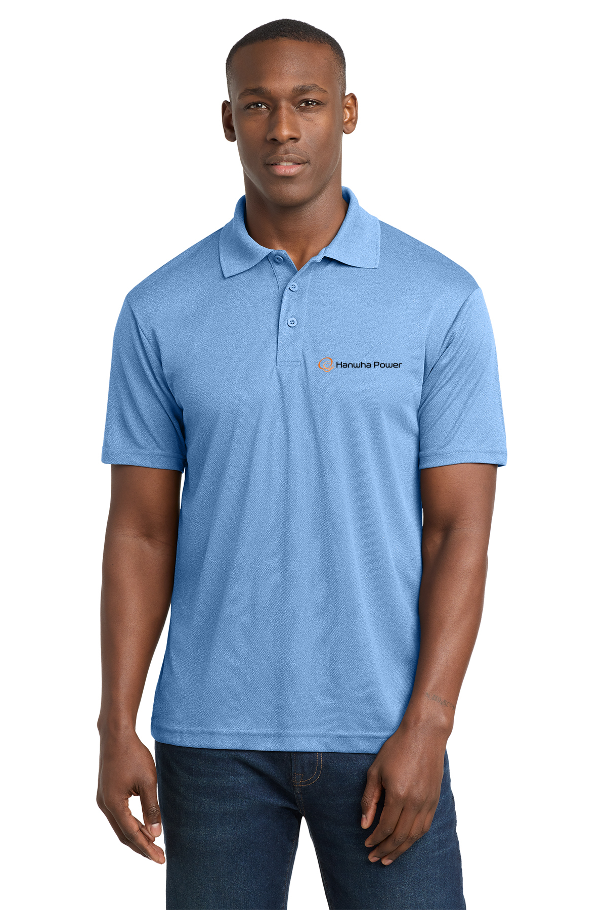 Hanwha Power- Sport-Tek® PosiCharge® RacerMesh® Polo - ST640 - Image 20