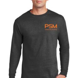 PSM - Hanes® Beefy-T® - 100% Cotton Long Sleeve T-Shirt - 5186