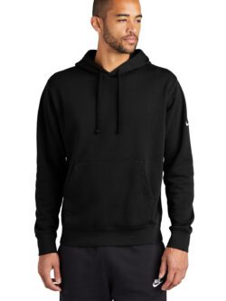 Crunch Fitness - NKDR1499 - Nike Club Fleece Sleeve Swoosh Pullover Hoodie