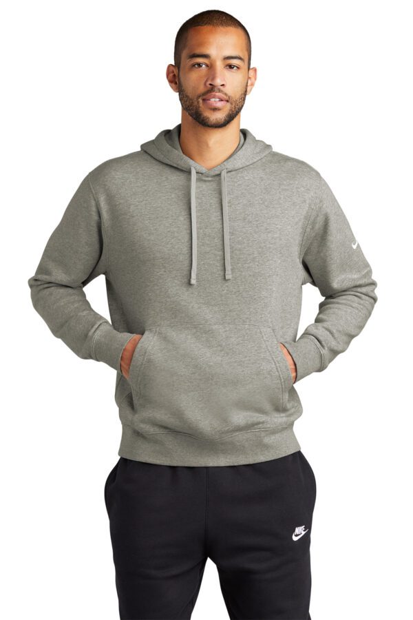 Nike - Club Fleece Sleeve Swoosh Pullover Hoodie - NKDR1499 - Image 4