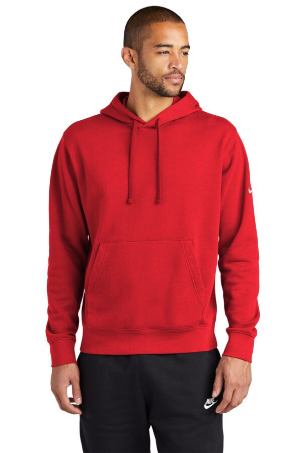 Nike - Club Fleece Sleeve Swoosh Pullover Hoodie - NKDR1499 - Image 8