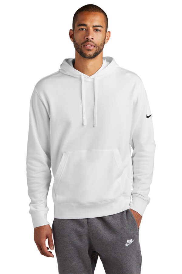 Nike - Club Fleece Sleeve Swoosh Pullover Hoodie - NKDR1499 - Image 9