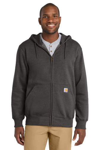 Carhartt ® Rain Defender ® Paxton Heavyweight Hooded Zip-Front Sweatshirt - CT100614 - Image 3