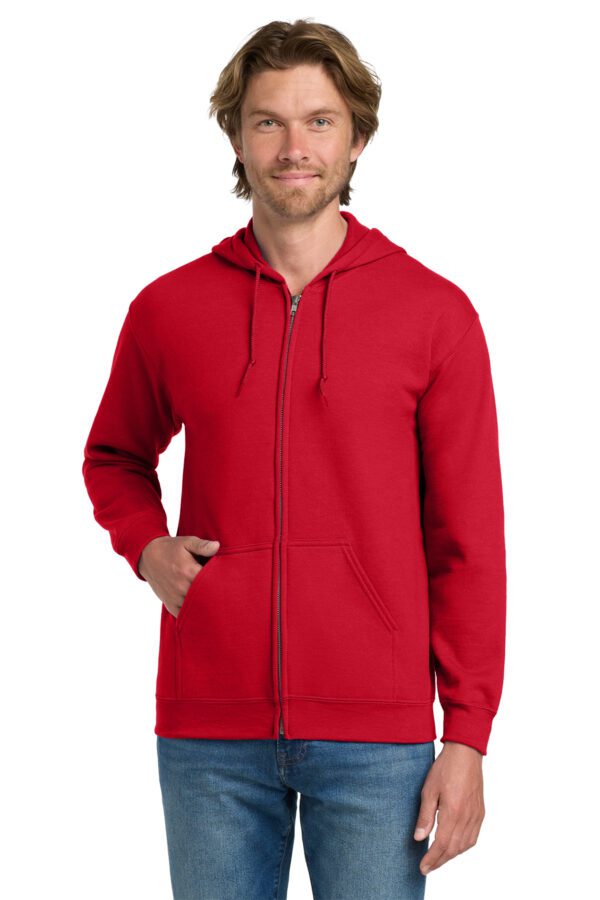 Dyer Autogroup – Gildan® - Heavy Blend™ Full-Zip Hooded Sweatshirt - 18600 - Image 3