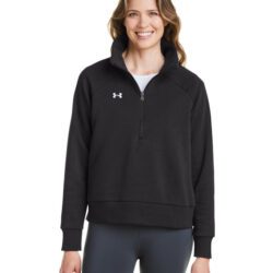 Crunch Fitness - 1379492 - Under Armour Ladies' Rival Fleece Quarter-Zip
