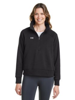 Crunch Fitness - 1379492 - Under Armour Ladies' Rival Fleece Quarter-Zip
