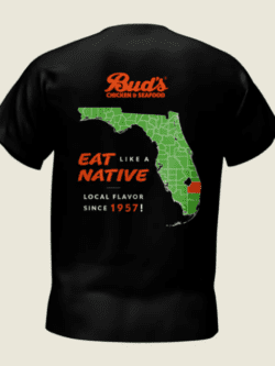 Bud’s – Sport-Tek® PosiCharge® Competitor™ Tee – ST350 – “Eat Like A Native”