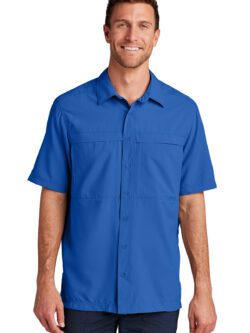 Spectrum A/C - W961 - Port Authority® Short Sleeve UV Daybreak Shirt
