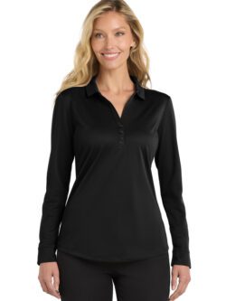 Dyer Autogroup - L540LS - Port Authority® Women's Silk Touch Performance Long Sleeve Polo