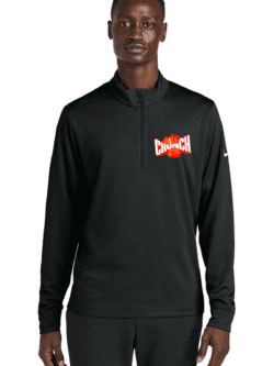 Crunch Fitness - NKHM8036 - Nike Essential 1/2-Zip Cover-Up