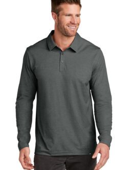 Dyer Autogroup - TM1MZ343 - TravisMathew Oceanside Heather Long Sleeve Polo