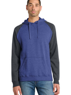 Double Infinity Gaming - DT196 - District® Lightweight Fleece Raglan Hoodie