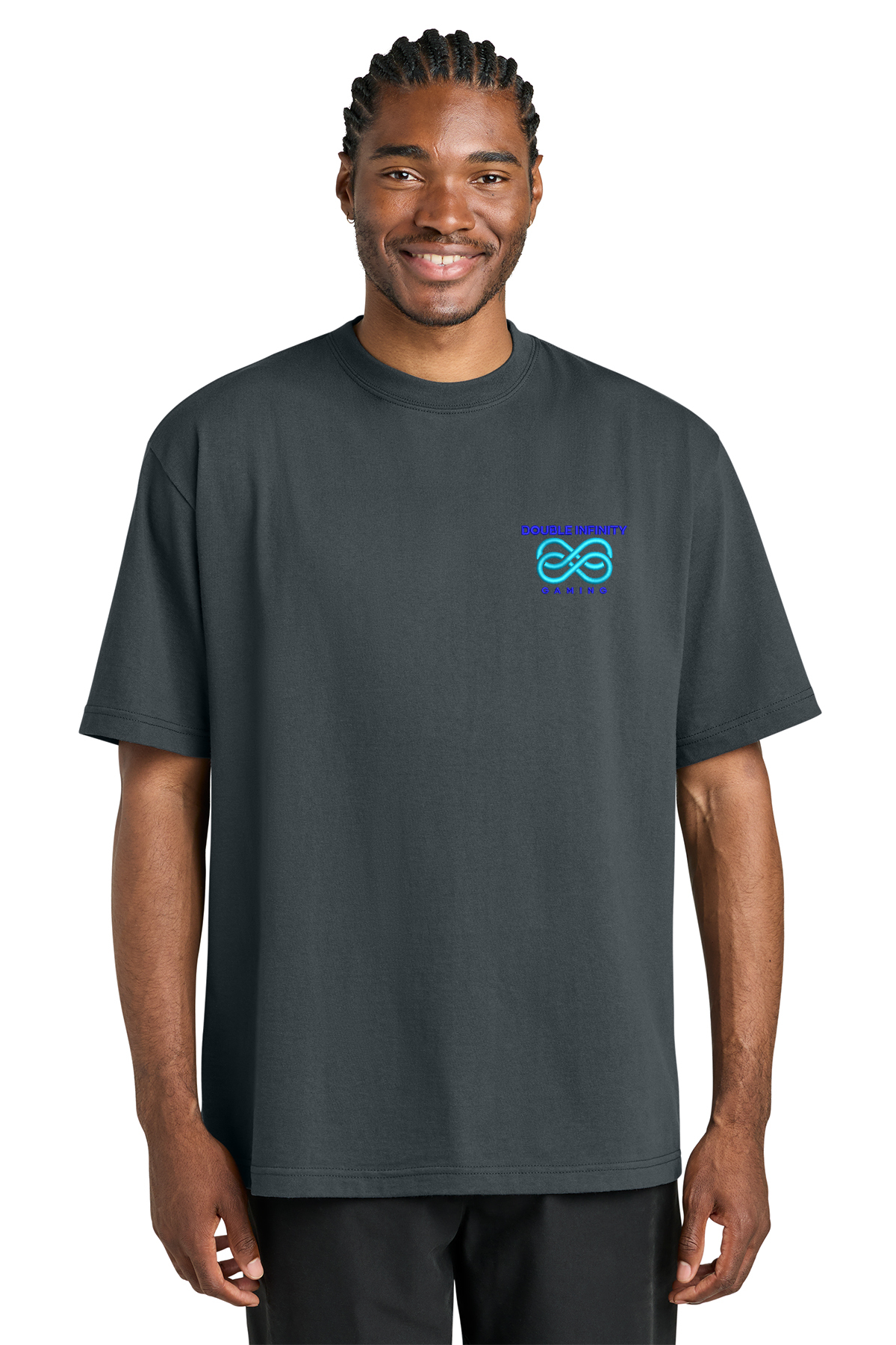 Double Infinity Gaming - DT7075 - District® 7-Oz. Gritty Tee