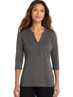 Dyer Autogroup – LK750 Port Authority® Women's UV Choice Pique Henley